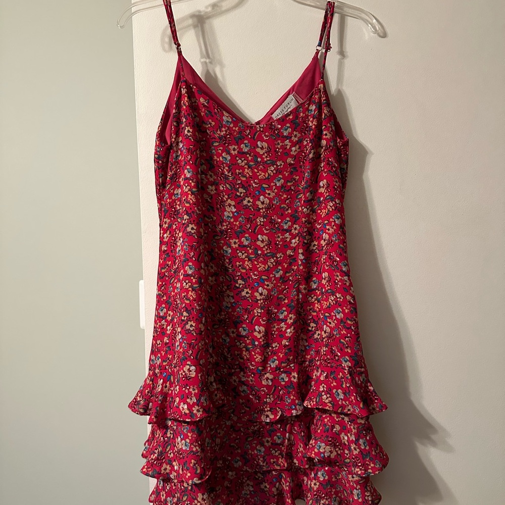 Dress Forum Vibrant Pink Floral Dress